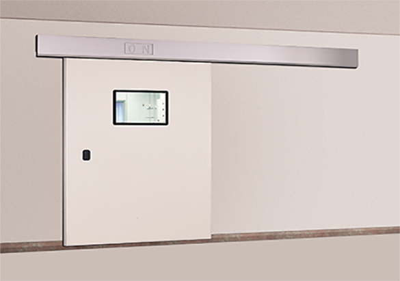 cleanroom automated pass-thru doors