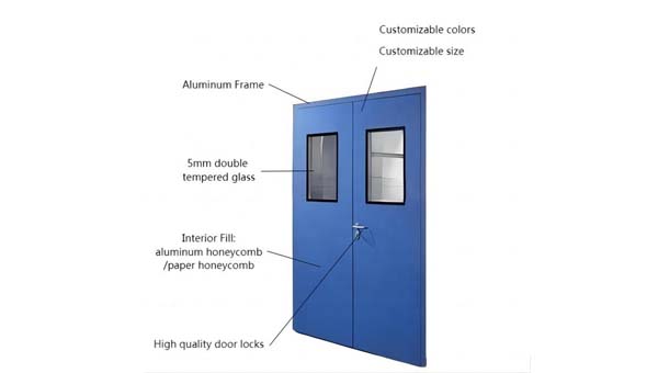 Cleanroom Door Manufacturing