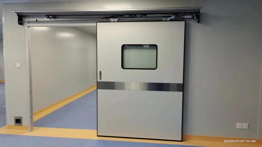 Wall type airtight swing door 