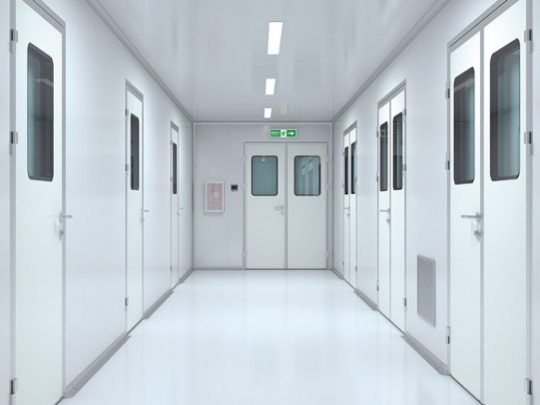 Custom cleanroom doors